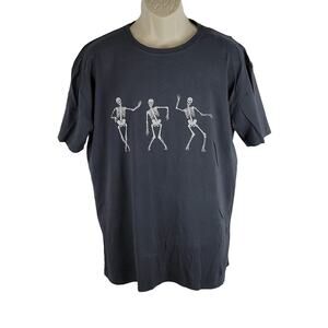 Grayson Threads Gray Short Sleeve Tee, 'Hello Gorgeous" Print, Size L/XL, NWT